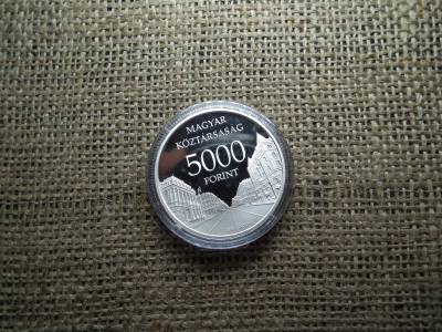 BUDAPEST 5000 FORINT 2009, EZÜST  PP