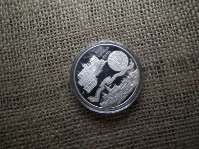 Buda ezüst 500 Forint 1990 PP 