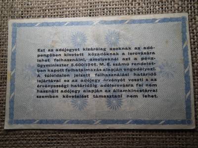 Tízmillió Adópengő 1946  
