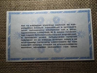 Tízmillió Adópengő 1946  