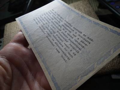 Tízmillió Adópengő 1946  , fordított címer , vízjeles 