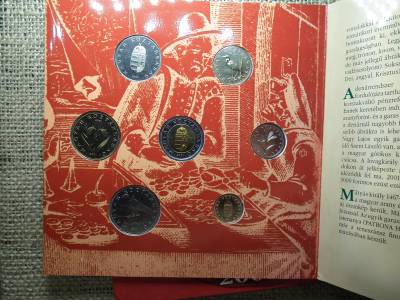 1000 ÉVES A MAGYAR PÉNZVERÉS dísztokos FORGALMI SOR 2001 BU 1000 ÉVES A MAGYAR PÉNZVERÉS dísztokos FORGALMI SOR 2001 BU