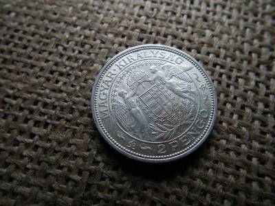 Ezüst 2 pengő 1933 , nagyon szép , extra 