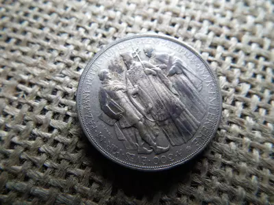 Ezüst 2 pengő 1935 , nagyon szép PATINÁS , Pázmány