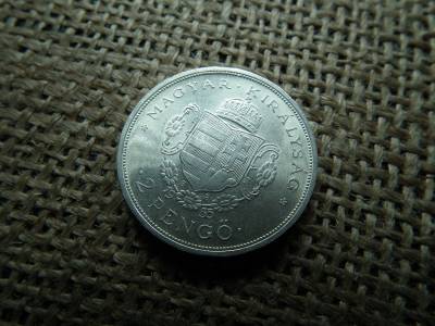 Ezüst 2 pengő 1935 , nagyon szép , Rákóczi 