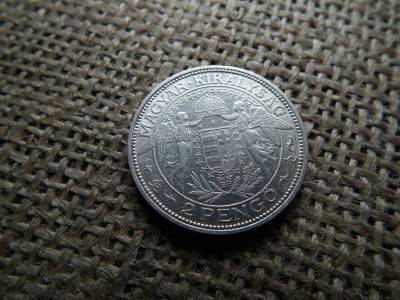 Ezüst 2 pengő 1936 , nagyon szép 