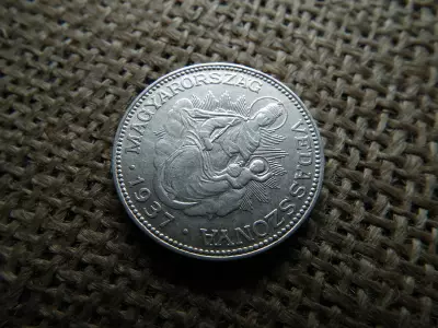 Ezüst 2 pengő 1937 , nagyon szép 