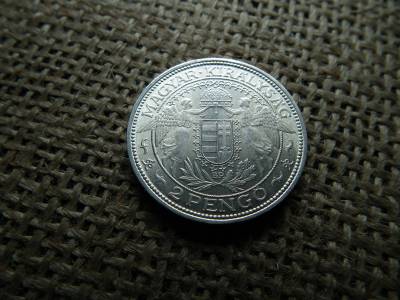 Ezüst 2 pengő 1938 , nagyon szép  , extra 