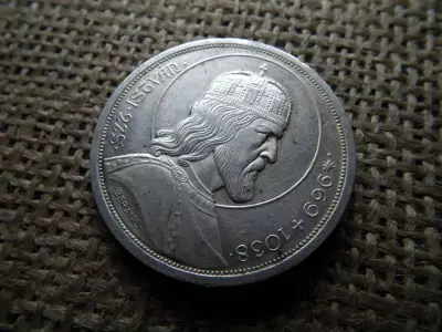 5 pengő 1938 , Szent István , ezüst