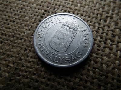 2 pengő 1941 , ritka , hullámos talpú , nagyon szép ! 