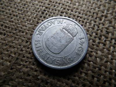 2 pengő 1941 , ritka , hullámos talpú , nagyon szép ! 