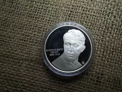 KOSZTOLÁNYI DEZSŐ ezüst 5000 forint 2010 PP
