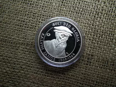 KÁLVIN JÁNOS 5000 FORINT 2009 EZÜST PP