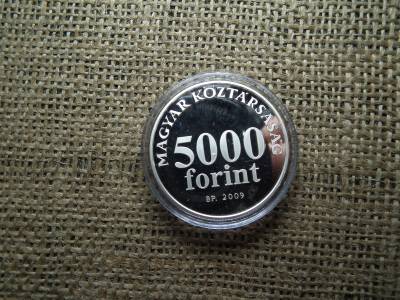 Radnóti Miklós ezüst 5000 Forint 2009 PP 