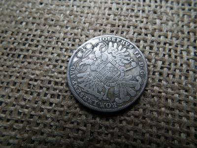 József , ezüst 20 krajcár 1766 SR , ritkább 