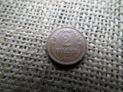 2 fillér 1940 , rövid évszám 