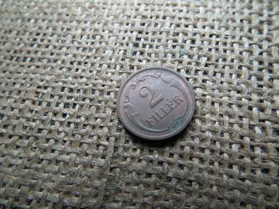 2 fillér 1938 , verdefény 