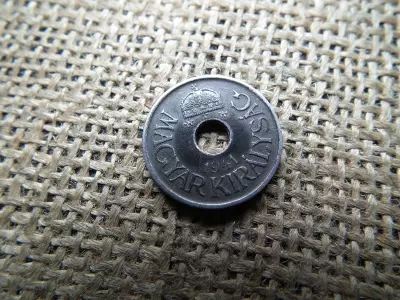 20 fillér 1941 , sherardírozott 