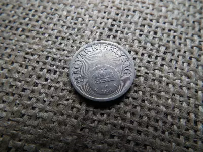 10 fillér 1940 , vas