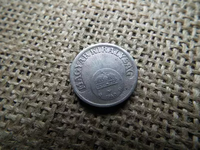 10 fillér 1940 , vas