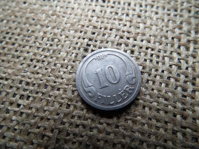 10 fillér 1940 , vas 
