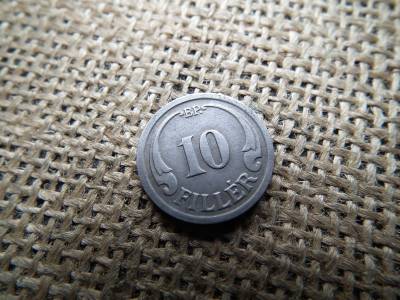 10 fillér 1941 , vas 