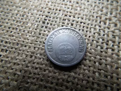 10 fillér 1941 , vas