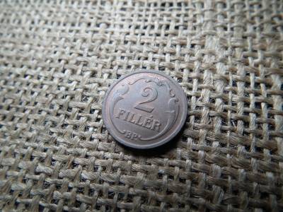 2 fillér 1929 , extra , verdefényes 2 fillér 1929 , extra , verdefényes