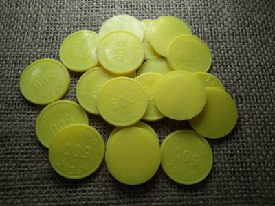 CSANÁDPALOTA ÁFÉSZ - MŰANYAG ZSETON - 500 forint , egyoldalas ! R ! Ár/db CSANÁDPALOTA ÁFÉSZ - MŰANYAG ZSETON - 500 forint , egyoldalas ! R ! Ár/db