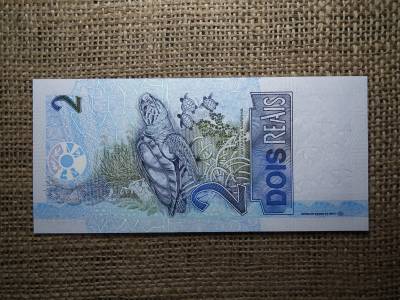 Brazília 2 reais 2009 UNC , A1 Brazília 2 reais 2009 UNC , A1