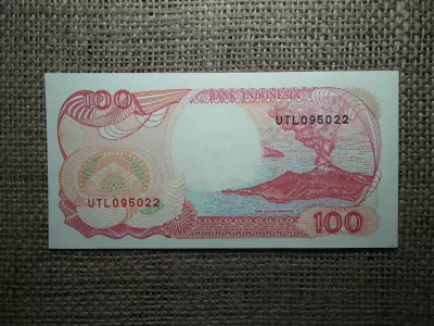 Indonézia 100 rupiah 1992 unc , A1