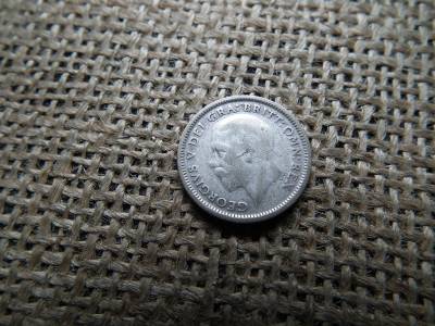 Egyesült Királyság , ezüst 6 pence 1926 Egyesült Királyság , ezüst 6 pence 1926