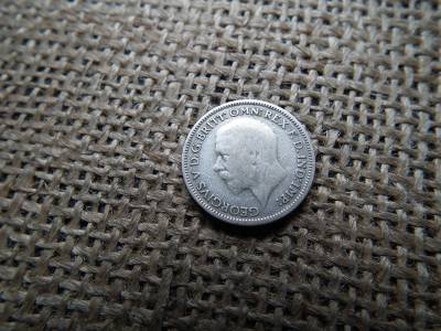 Egyesült Királyság , ezüst 6 pence 1934 Egyesült Királyság , ezüst 6 pence 1934