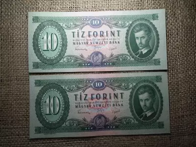 10 forint 1949 , Rákosi címer , extra , 2 db sorszámkövető 