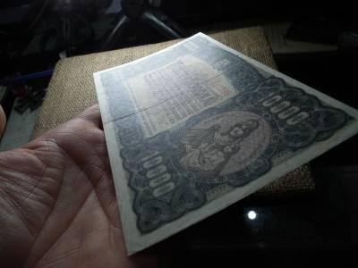10000 korona 1923 , tízezer , nagyon szép , Orell 10000 korona 1923 , tízezer , nagyon szép , Orell