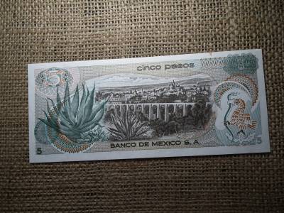Mexikó 5 pesos 1972 , UNC , A2 Mexikó 5 pesos 1972 , UNC , A2