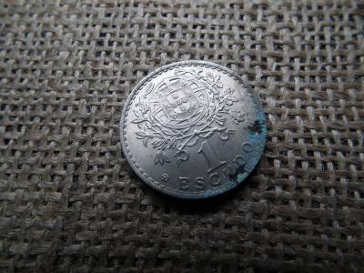 Portugália 1 escudo 1957 Portugália 1 escudo 1957