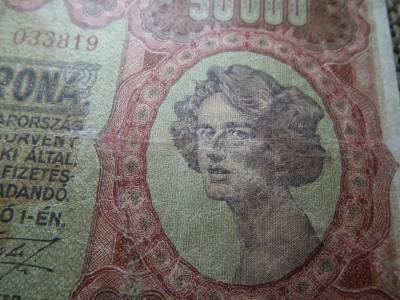 50000 korona 1923 , Orell , Forgalmi ! Restaurált , eredeti darab ! Nagyon ritka ! 50000 korona 1923 , Orell , Forgalmi ! Restaurált , eredeti darab ! Nagyon ritka !
