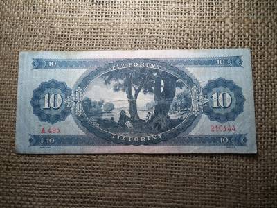10 forint 1949 , Rákosi címer , kék , nagyon ritka ! 10 forint 1949 , Rákosi címer , kék , nagyon ritka !