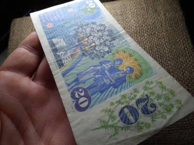 Csehszlovákia 20 korona 1988 , korun Csehszlovákia 20 korona 1988 , korun