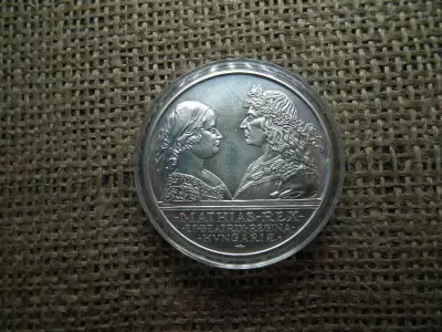 Ezüst 500 forint 1990 BU , Mátyás