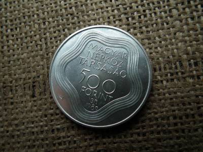 Ezüst 500 forint 1989 , olimpia Ezüst 500 forint 1989 , olimpia