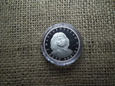 Ezüst 5000 forint 2014 PP ,Zrínyi Miklós