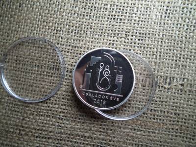 Ezüst 10000 forint 2018 PP ,Családok éve Ezüst 10000 forint 2018 PP ,Családok éve