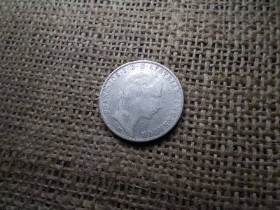 Ezüst 1 florin 1858 M , Milánó , ritkább Ezüst 1 florin 1858 M , Milánó , ritkább