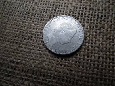 Ezüst 1 florin 1858 M , Milánó , ritkább Ezüst 1 florin 1858 M , Milánó , ritkább