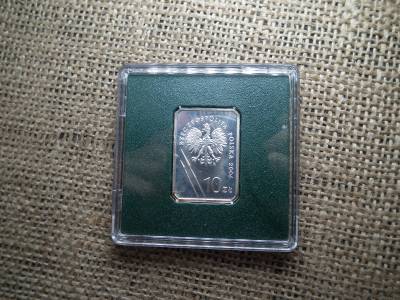 Lengyelország , ezüst 10 zlotych 2006 , zloty , Jeździec piastowski Lengyelország , ezüst 10 zlotych 2006 , zloty , Jeździec piastowski