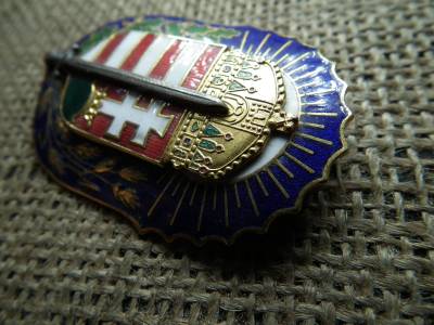 Vitézi rend , Vitézi Nagyjelvény , jelvény ! Eredeti , jelzett Vitézi rend , Vitézi Nagyjelvény , jelvény ! Eredeti , jelzett