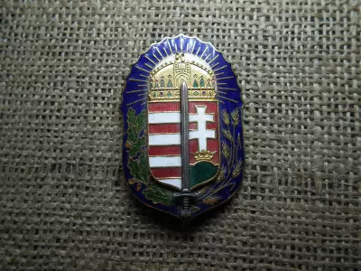 Vitézi rend , Vitézi Nagyjelvény , jelvény ! Eredeti , jelzett 