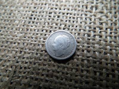 Hollandia , ezüst 1/10 gulden 1944 , Curaçao ( holland karibi ) Hollandia , ezüst 1/10 gulden 1944 , Curaçao ( holland karibi )